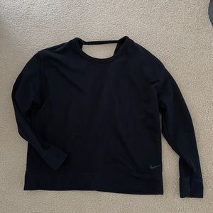 Nike dri-fit open back sweater